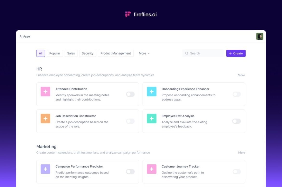 AI note-taking app Fireflies adds new ways to extract insights from meeting notes