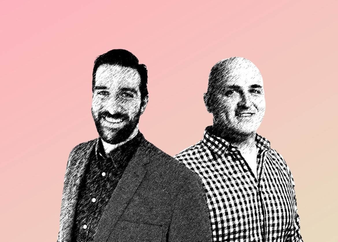 Neil Suidan and Matt Rossiter of Atomic, a new AI startup